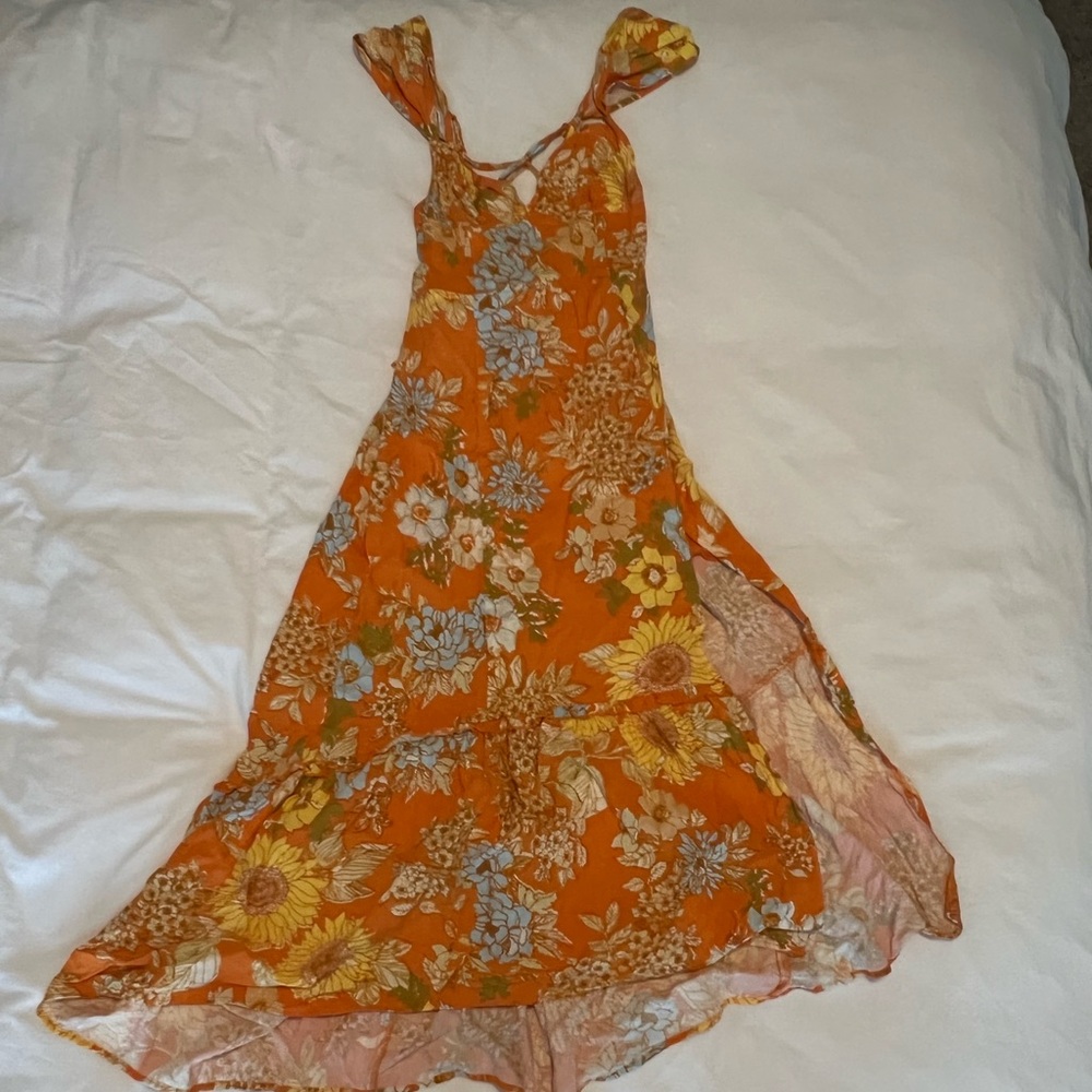 Cap sleeve sundress
